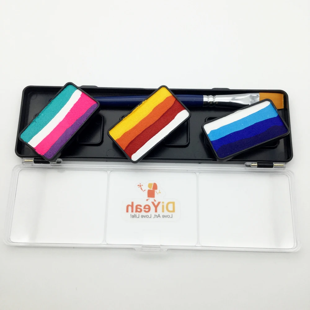 Профессиональная краска для лица и тела вечерние кисти макияжа Хэллоуина Maquillaje