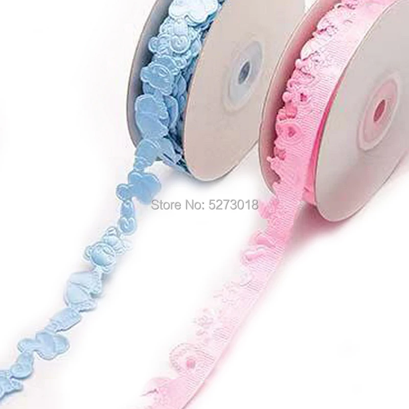 DIY It is a Boy Girl Baby Bear/нагрудники/атласные ленты с машинками для одежды/швейной