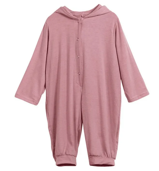 

Baby Boy Girl 3D Dinosaur Costume Solid Rompers warm spring autumn cotton romper Playsuit Clothes Newborn Infant Hooded