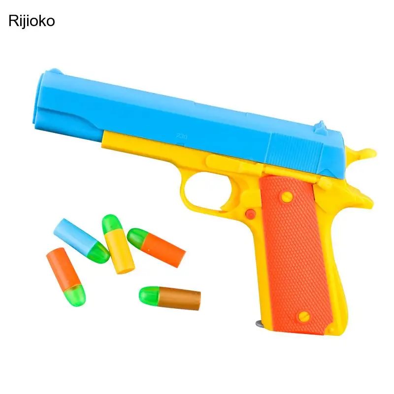 

Toys Pistol Children's Soft Bullet Gun Plastic Toy Guns Kids Shooter Game Toy Outdoor