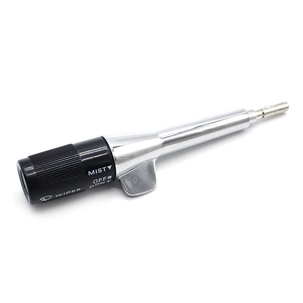 

Turn Signal Lever Switch Chrome Multi Function Turn Signal Delay Wiper Lever Switch for Olds Pickup Truck Chrome