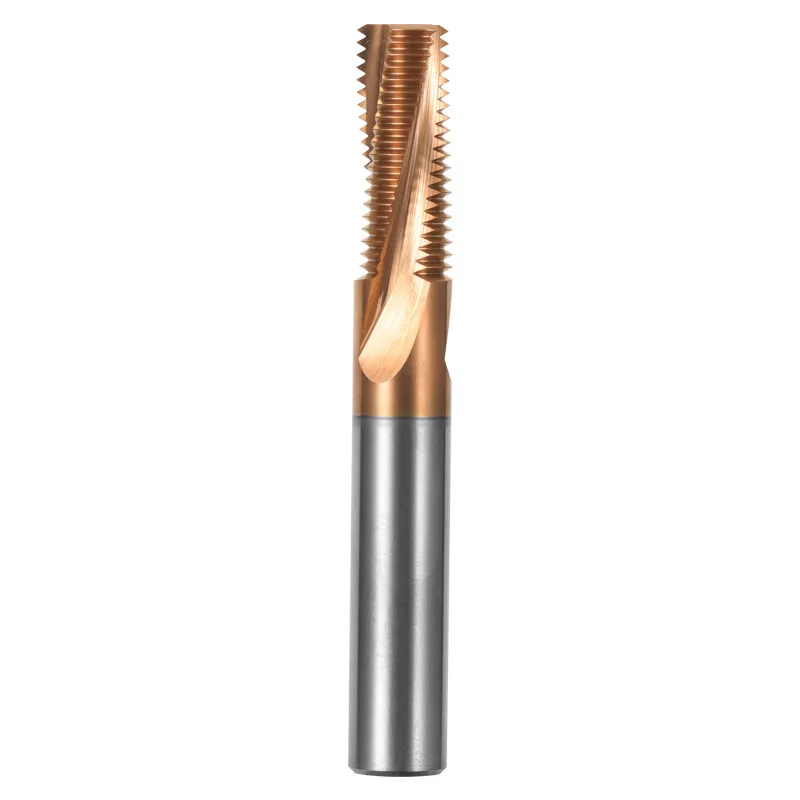 HRC 60 CNC Carbide Thread Milling Cutter Single/3/Full tooth M1 M1.2 M1.4 M1.6 M1.8 M2 Machine end Mill Cutters M10 M12 M14 M16 |
