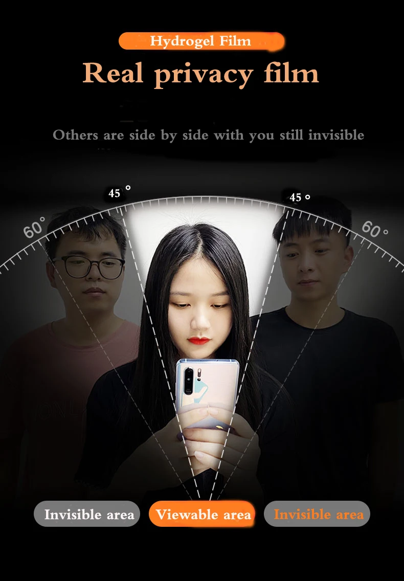 Защитная пленка для экрана Huawei P40 P30 P20 Pro Гидрогелевая Mate 40 RS 30 20 20X мягкая