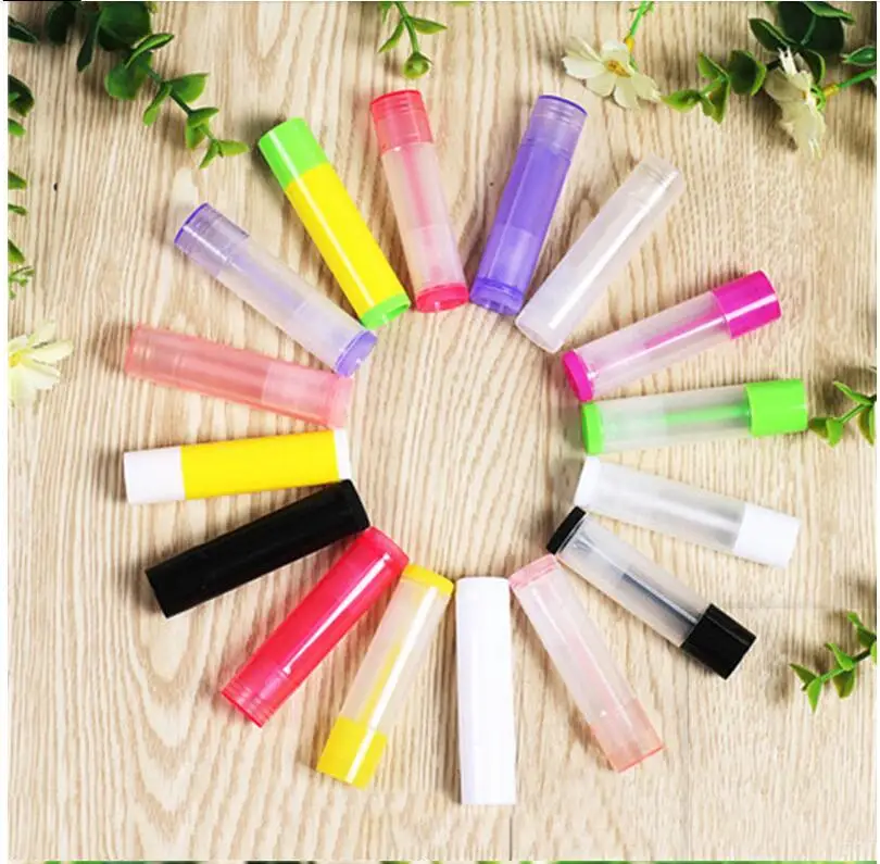 3000 шт./лот 5 мл тюбик для помады контейнеры бальзама губ пустые косметические