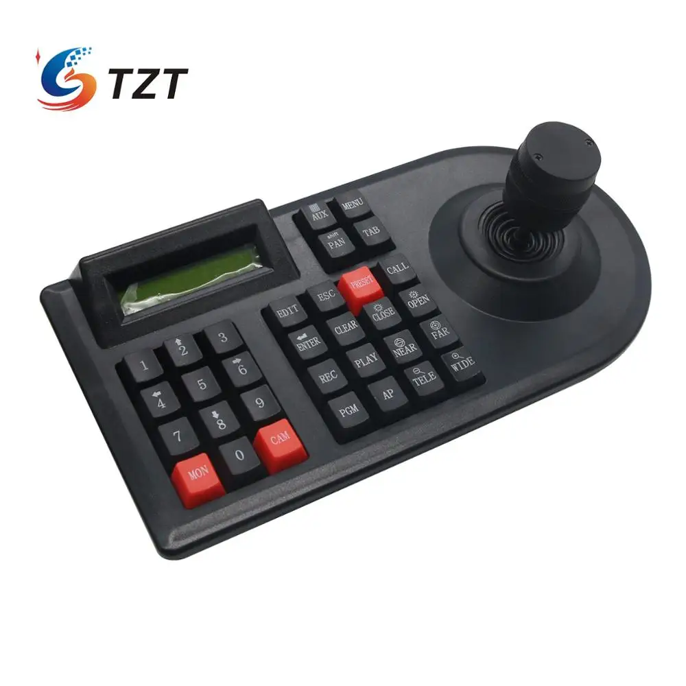 Контроллер клавиатуры TZT 3D PTZ CCTV джойстик для RS485 скоростная купольная камера