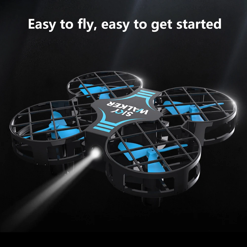 

H823H Mini Drone Kids RC Nano Quadcopter W/Altitude Hold Headless Mode 3D Flips One Key Return Speed Adjustment Airplanes