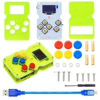 keyestudio gamepi atmega32u4 diy kit handheldcon woled game machine console starter kit for arduino compatible with arduboy