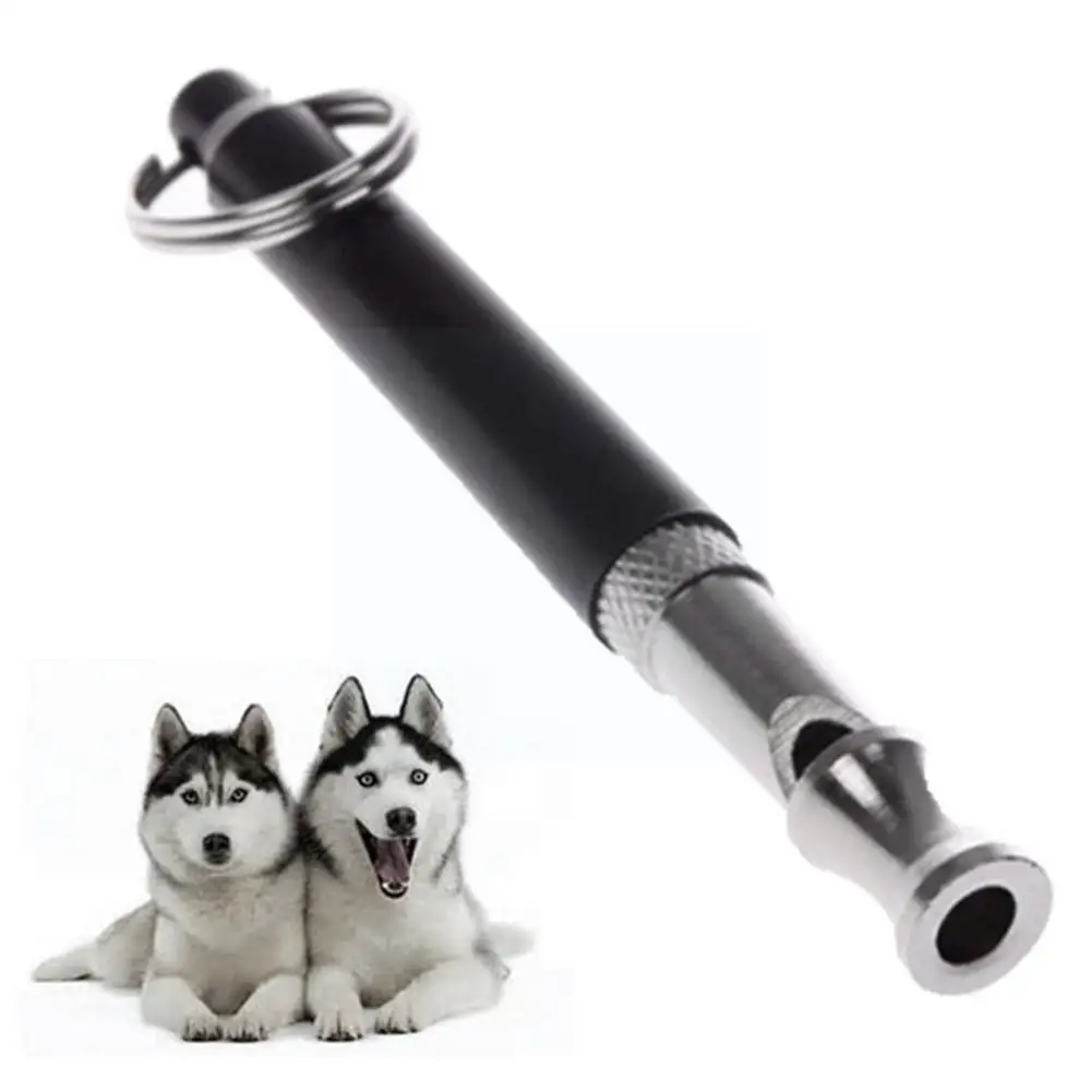 

1pcs Black Two-tone Ultrasonic Flute Dog Whistles For Training Whistle Pet Dog Whistle Obedience Sound Puppy Accessories L9 Q6c4