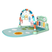 baby play mat musical baby kick and play piano gyms activity mat with arches five movable toys for infants toddlers safe funny