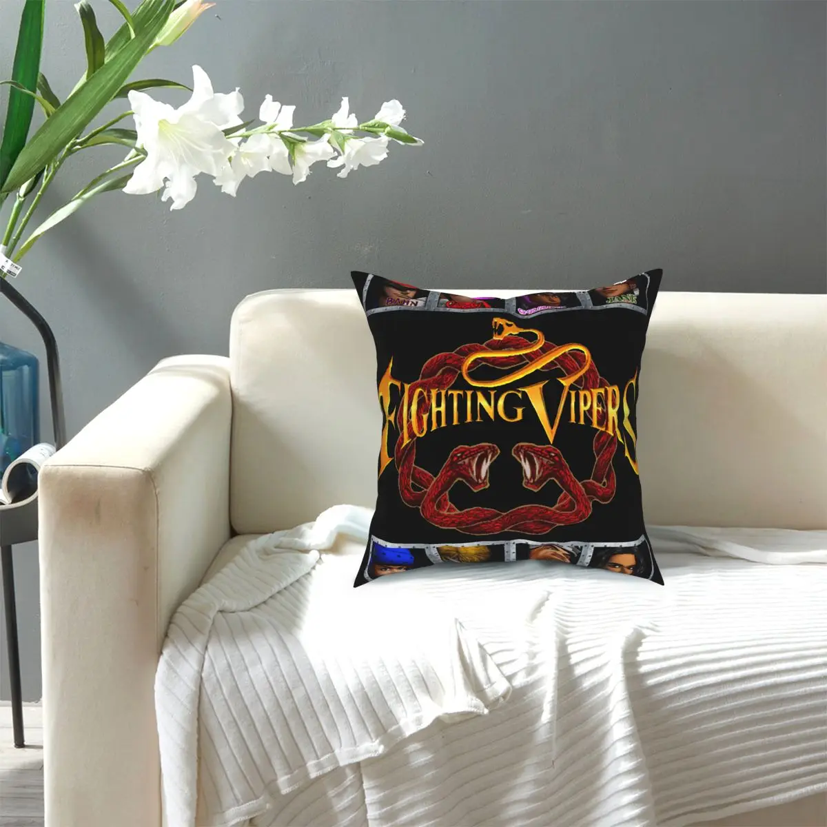 Борьба вайперс Подушка Чехол Мягкий чехол для подушки из полиэстера подарок 90s