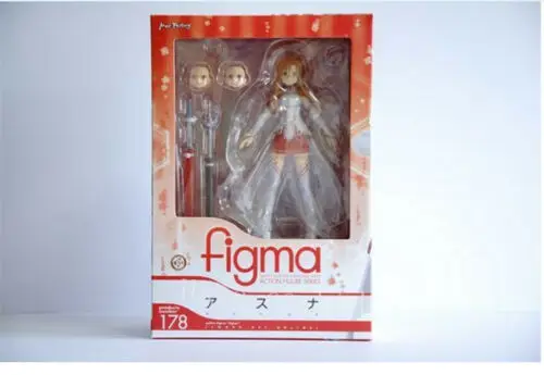 Аниме 178 искусство меча онлайн Yuuki Asuna ПВХ фигурка Игрушечная модель