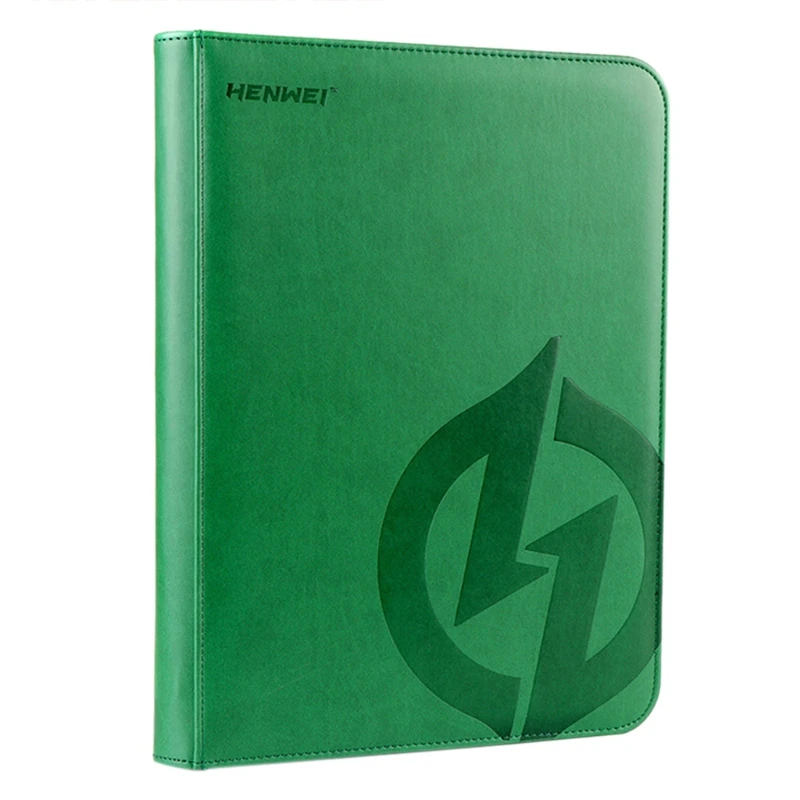

360 Cards Capacity Pocket Cards Holder Binders Albums with Zipper for CCG MTG N0HA