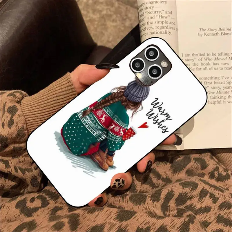 

Vogue Boss Girls Phone Case for iPhone 8 7 6S Plus X 5S SE 2020 XR 11 12 mini pro XS MAX