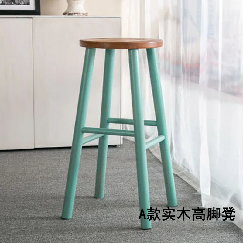 Tieyi American Solid деревянный барный столик With The Wall Bar Chair семейная скамейка высокий стол