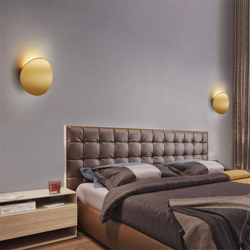 indoor led wall lamp aluminum ac85 265vliving room decoration wall light home lighting loft stair light nr 199 free global shipping