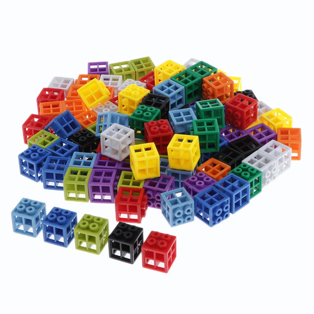 

100pcs Colorful Building Blocks Building Blocks Educational Toys Construction