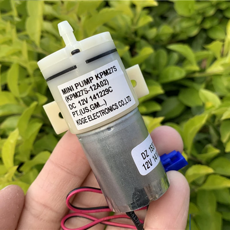 Насос для аквариума KOGE 6V 12V DC мини бесшумный воздушный насос 370 с двигателем