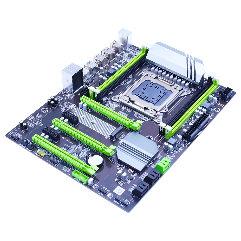 Материнская плата X79 LGA 2011 DDR3 2 канала 64 Гб REG ECC RECC SATA III USB 3 0 M.2 NVMe для Intel LGA2011 I7 E5 ЦП