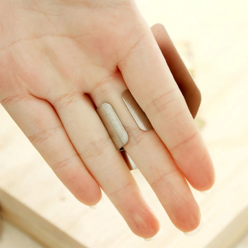 Кухонные гаджеты безопасный дизайн нож для еды резки овощей упор ладони защита