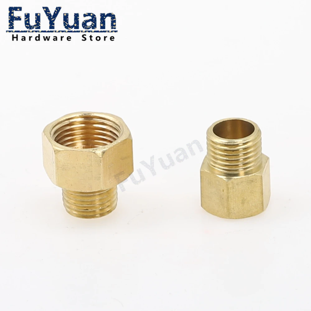 1 шт. медный M/F 1/8 " 1/4" 3/8 1/2" 3/4 &quotBSP с наружной резьбой латунный адаптер муфты