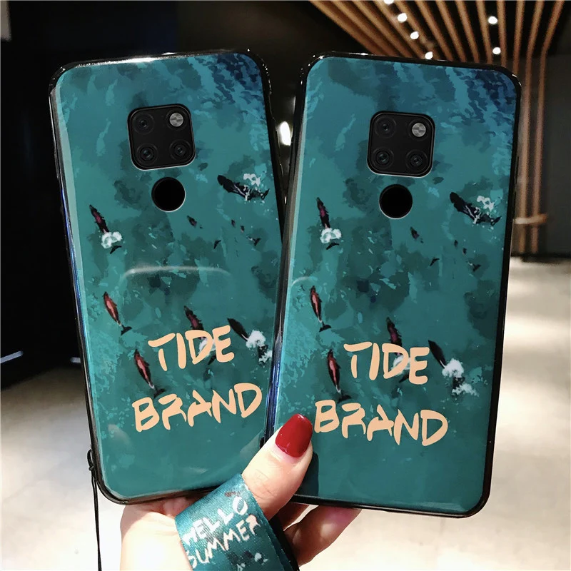 Задняя крышка для huawei Y7 Prime Y9 2018 мягкий силиконовый чехол мобильного телефона Pro Y6