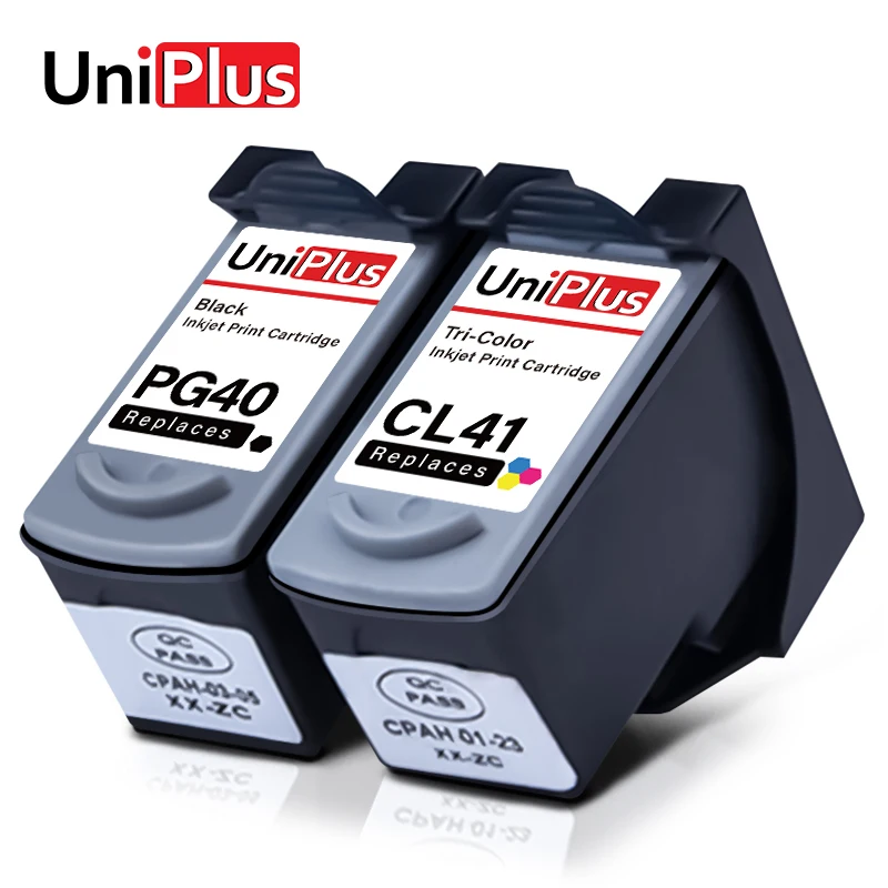 Чернильный картридж UniPlus PG40 CL41 для принтера Canon 40 PG 41 CL Pixma iP1880 iP1900 iP1980/iP2200