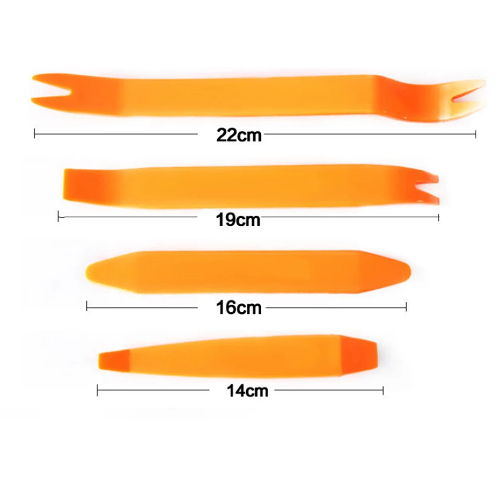 

4 Pcs Good Usage Car Disassembly Interior Kit Audio Removal Trim Panel Dashboard Car DVD Player Auto Trim Removal Tool