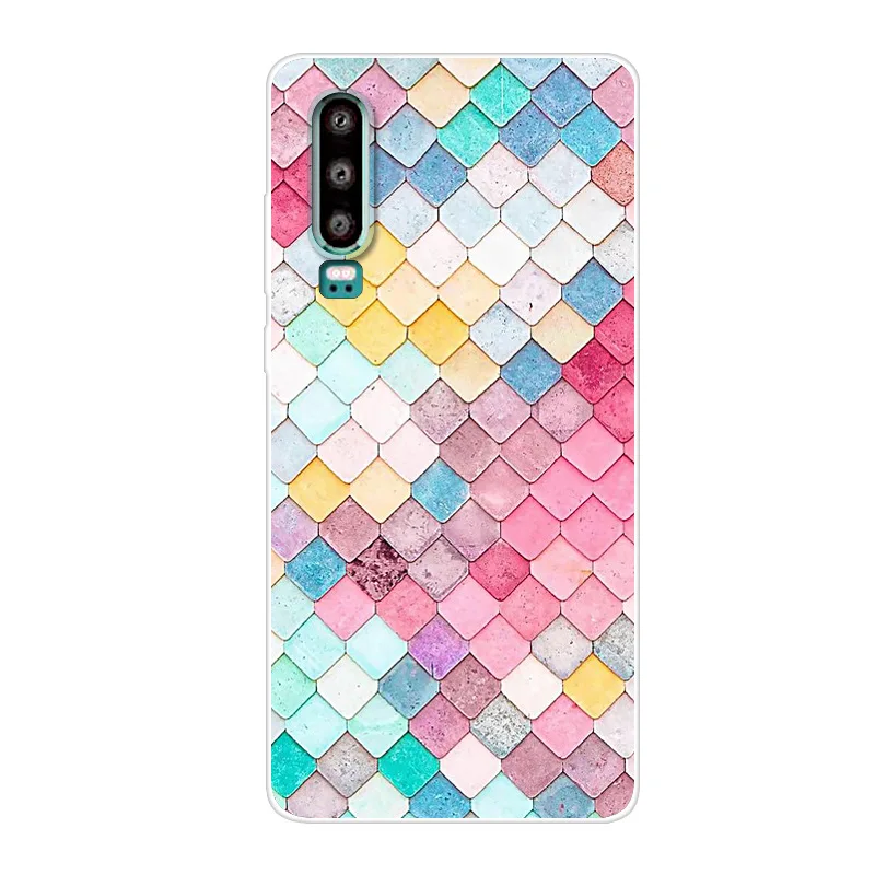 YIKS чехол для huawei P20 Lite P30 Pro Чехол силиконовый цветок Мягкий ТПУ чехол для телефона для Coque huawei P20 Pro P30 Lite чехол