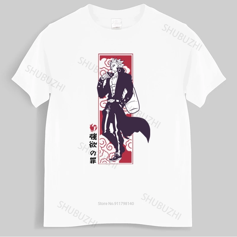 Футболка мужская черная с надписью Ban Nanatzu No Taizai | Футболки