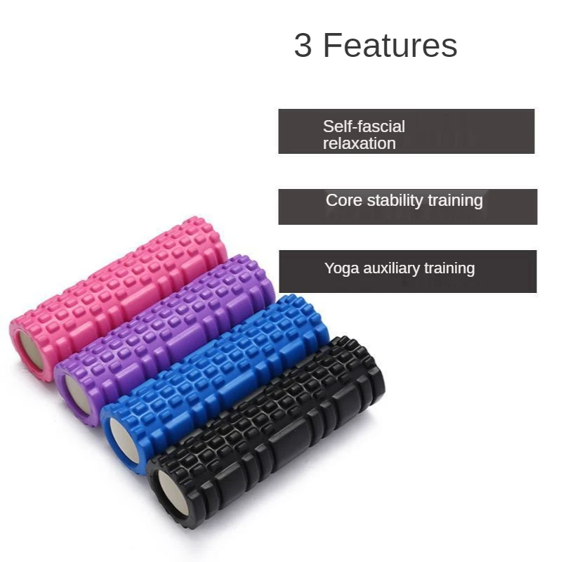 

Hollow Yoga Column Fitness Equipment Pilates Foam Roller Fitness Gym Exercises EVA Muscle Massage Relax Roller Yoga Brick