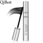 Тушь для ресниц QIBEST, Черная тушь для ресниц, Удлиняющая Тушь для макияжа глаз, Водостойкая тушь для ресниц
