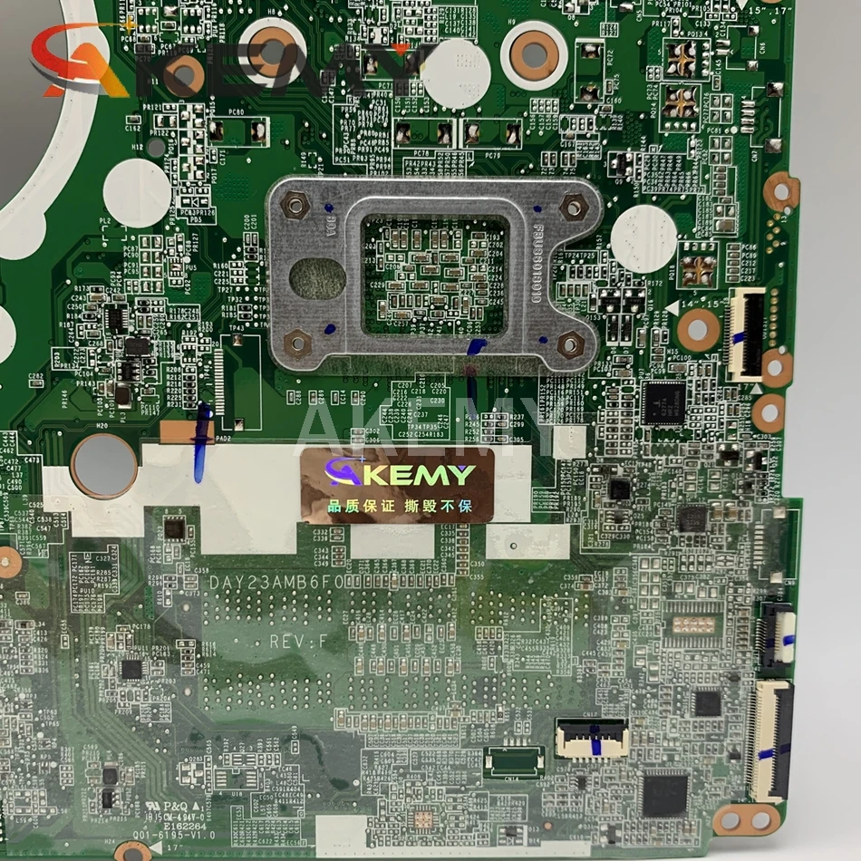 

SAMXINNO For HP Pavilion 15-F 15-F240CA Laptop motherboard E1-2100 CPU DDR3 DA0U93MB6D0 776783-501 776783-001
