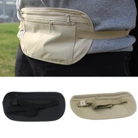 outdoor sport waterproof waist belt bag travel anti theft invisible phone passports cash pouch funny pack money bag wallet gifts