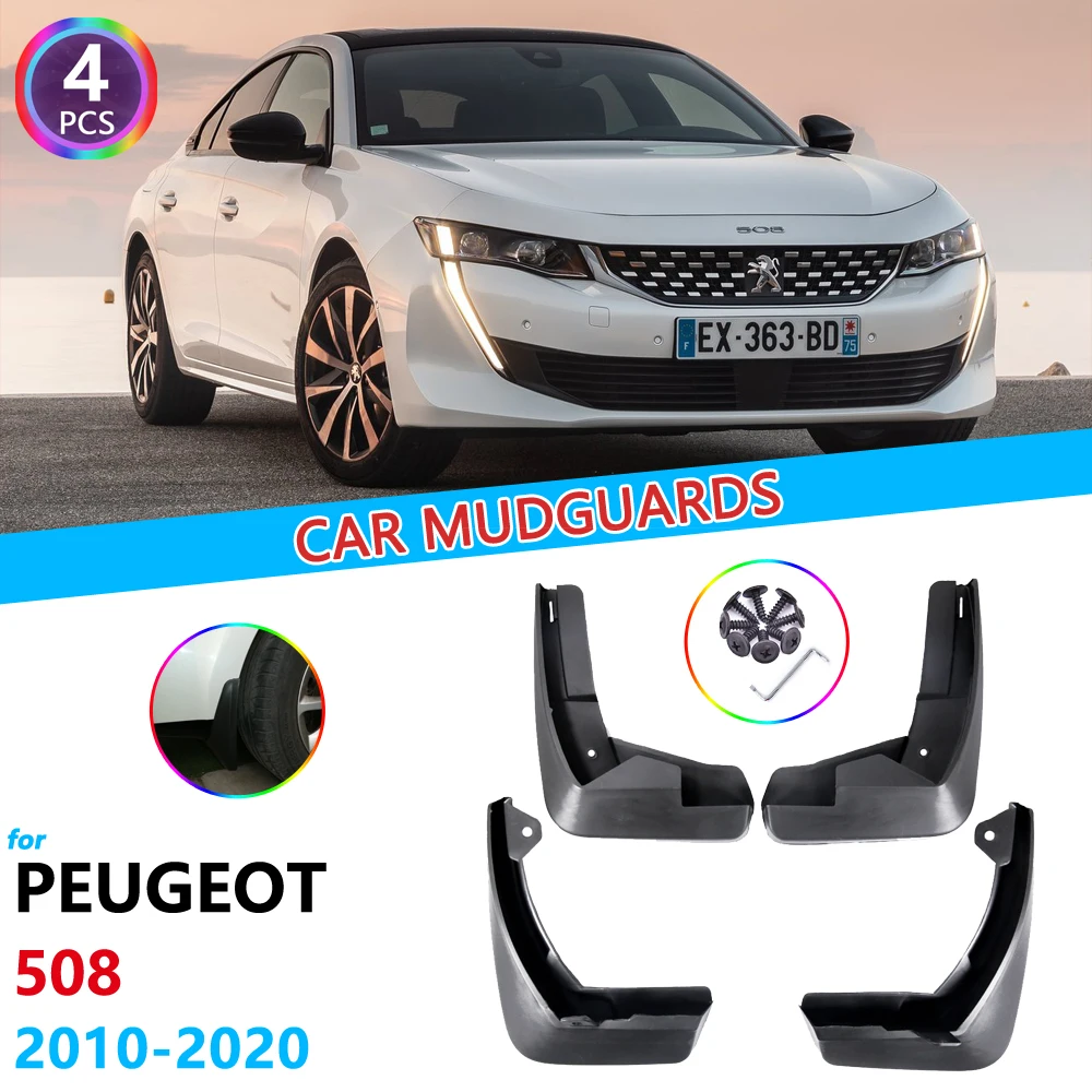 Брызговики для Peugeot 508 SW 508sw 2010 ~ 2020 автомобильные аксессуары крылья брызговики 2014