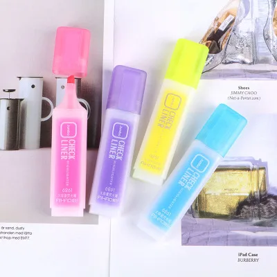 Копия маркер высокие светлые ручки: красный розовый желтый promarkers флуоресцентные