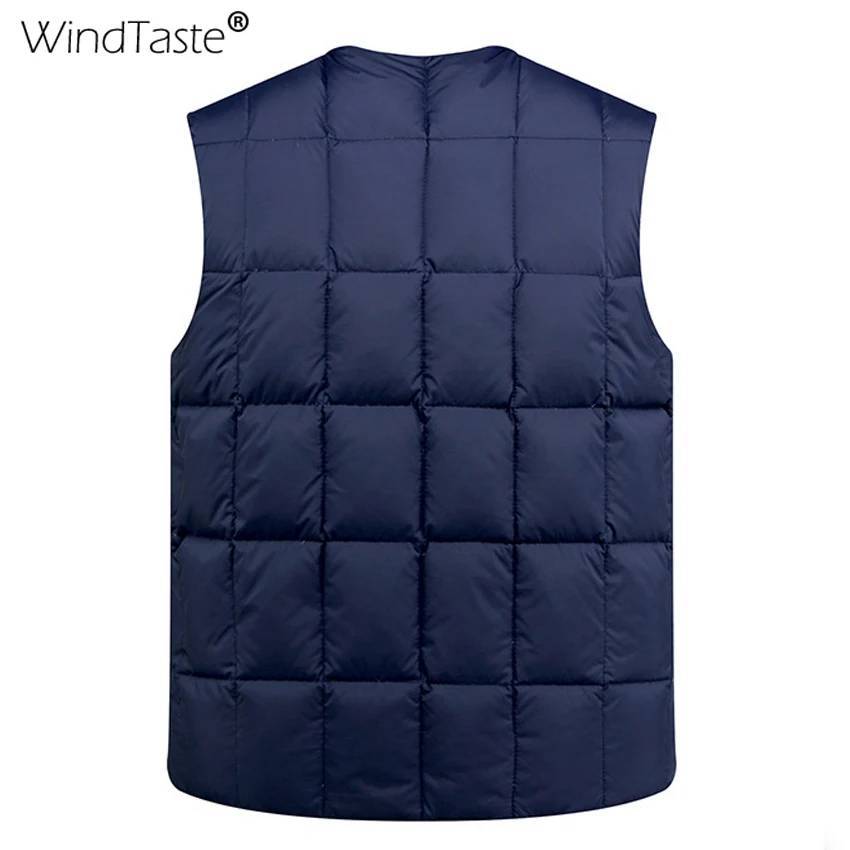 WindTaste новый мужской тепловой пуховый жилет на открытом воздухе Осень Кемпинг
