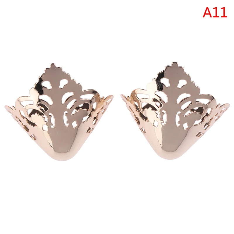 2 шт. модные аксессуары для обуви на высоком каблуке металлические зажимы 3