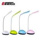 Светодиодный ночсветильник EeeToo для детей, гибкая Регулируемая портативная настольная лампа для чтения с питанием от батарейки AAA, 4 цвета s