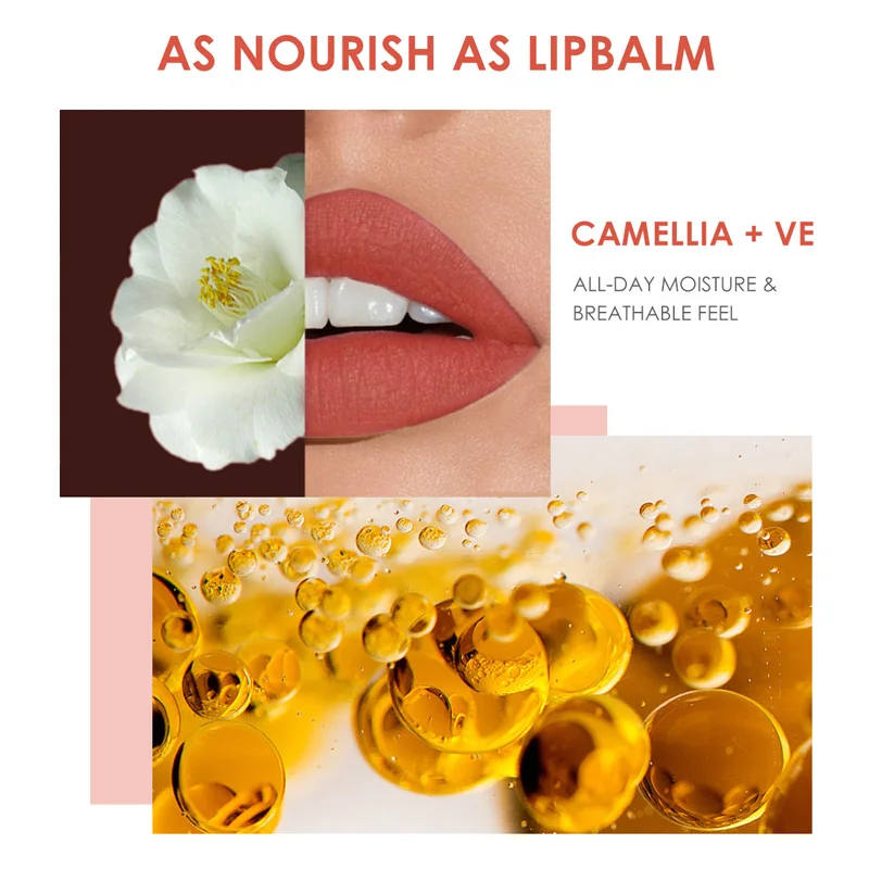 Матовая губная помада для губ стойкая телесная бархатная легкая Staymax пудра