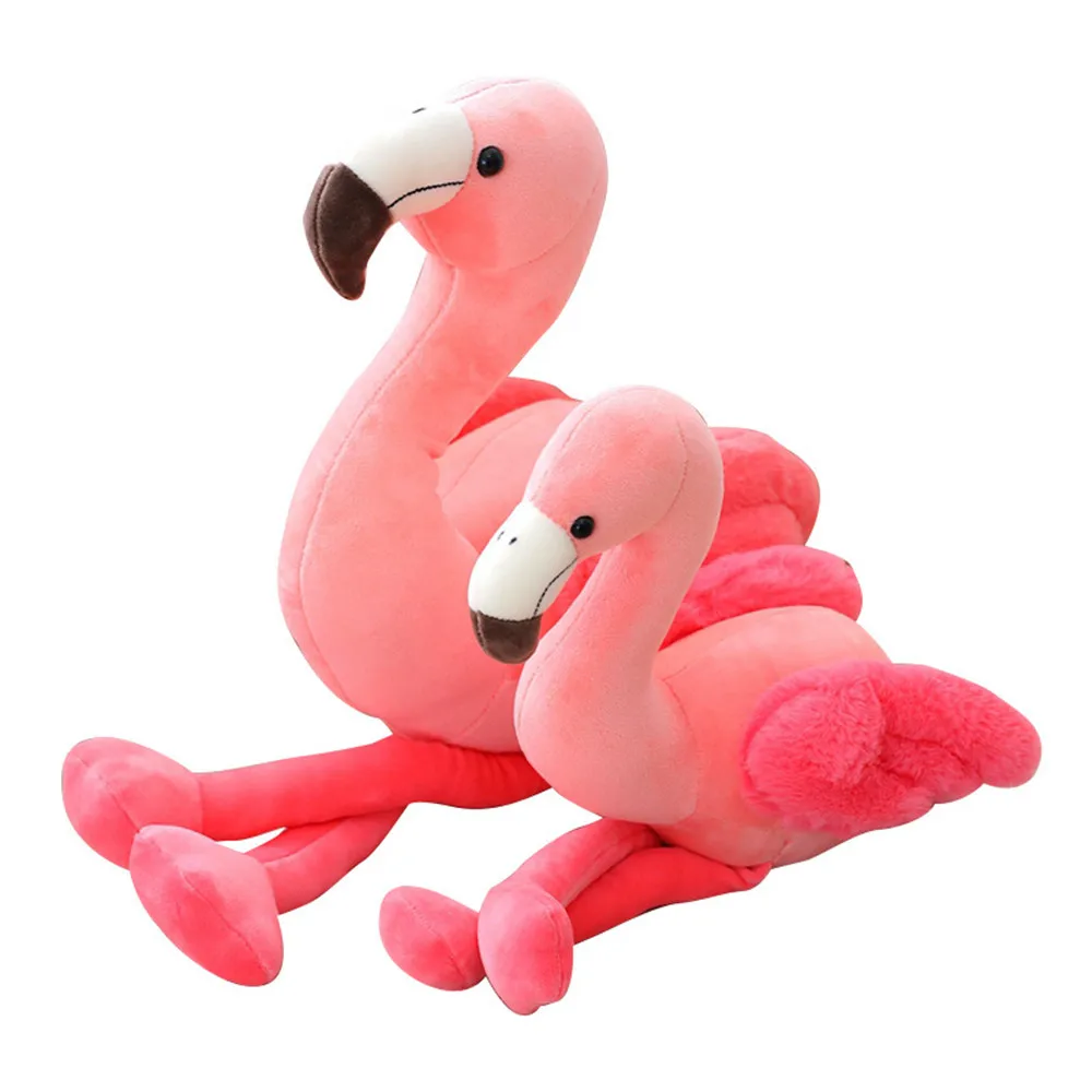 

25/35CM Plush Flamingo Toys Soft Stuffed Pink Bird Animal for Baby Kids Children Girls Kawaii Birthday Christmas Gift Room Decor