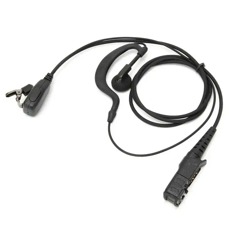 universal remote 433mhz control Walkie‑Talkie Headphone G Shape Earpiece and Mic for Motorola XIR | Электроника
