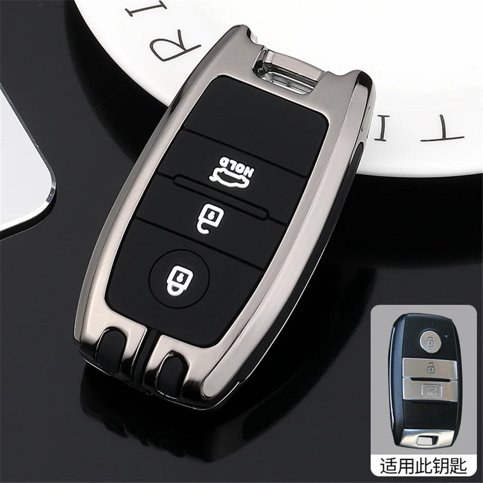 Portachiavi auto per kia sportage 2019 rio 3 ceed sorento picanto cerato soul optima 4 2011 niro x line stinger forte k7 k5 k3 k2 - H3cc1e955e05443328ab8145671660fbc6