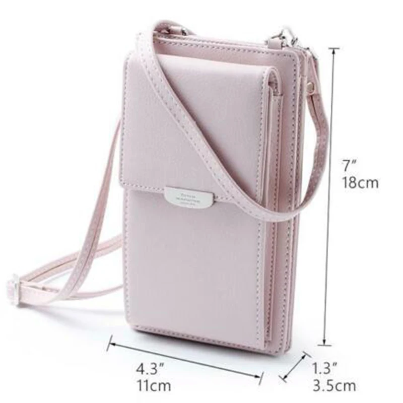 Все в одном дизайнерский кросс-боди чехол-кошелек для телефона
