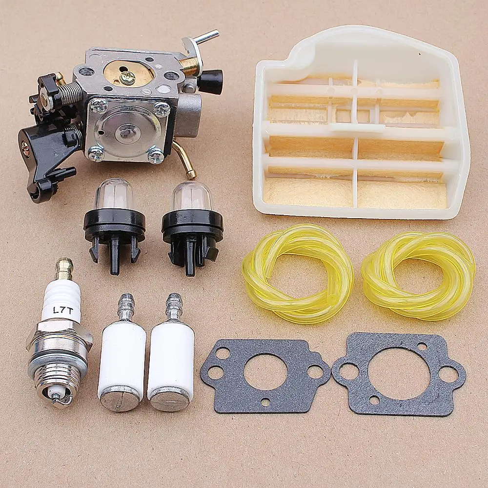 Карбюратор воздушный топливный линейный фильтр комплект для HUSQVARNA 445 450 445E JONSERED