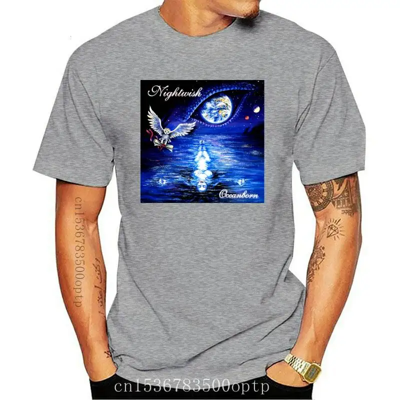 

Новинка, черная футболка Nightwish Oceanborn Rock Music Legend, размер S-3Xl 2021, модная футболка
