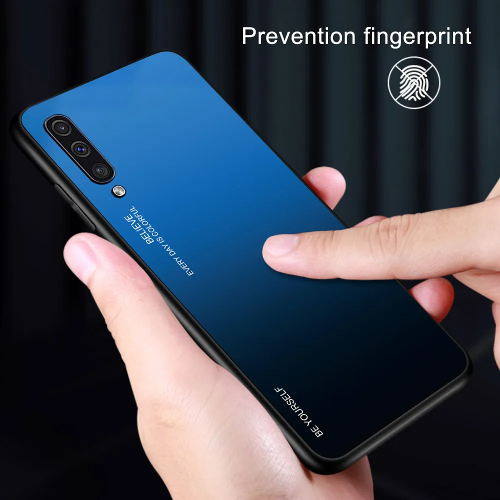 Чехол из закаленного стекла для Samsung Galaxy A50 A30 A40 A70 A20 E A60 A80 A10 S M10 M20 M30 M40 A51 A71|Бамперы|