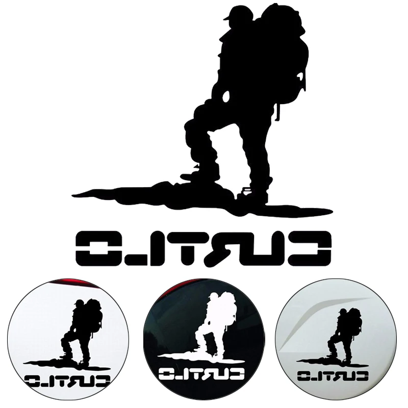 Наклейки на автомобиль Переводные картинки для похода горного альпинизма