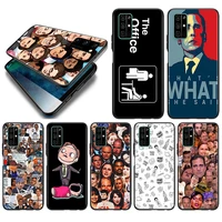 soft tpu cover the office tv show for honor view 20 10x 10i 10 x10 9n 9x 9c 9a 9s 9 v9 lite pro 5g black phone case