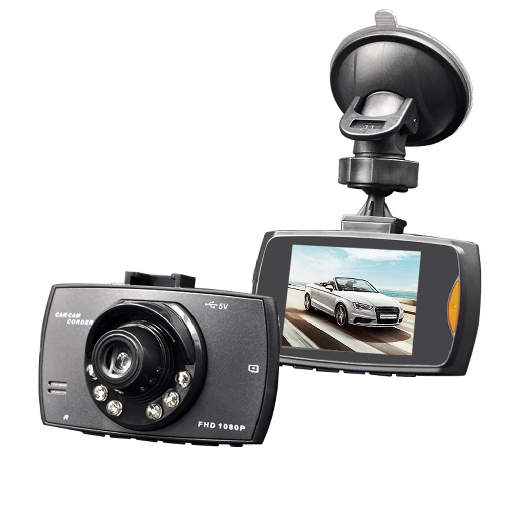 Car Camera Full HD 1080P 2.7&quot Dvr Driving Recorder + Motion Detection Night G-Sensor 32GB DVRS Dash Cam | Автомобили и