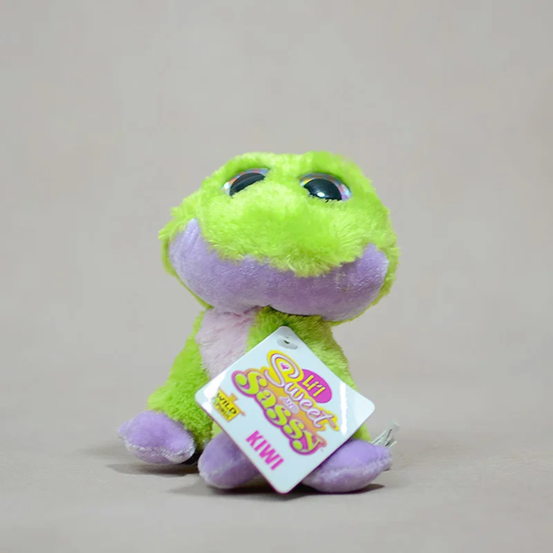 

13cm Kawaii Colorful Big Eyes Fragrance Green Little Frog Plushie Anime Figure Soft Plush Doll Cute Toys for Girls Kids Gift